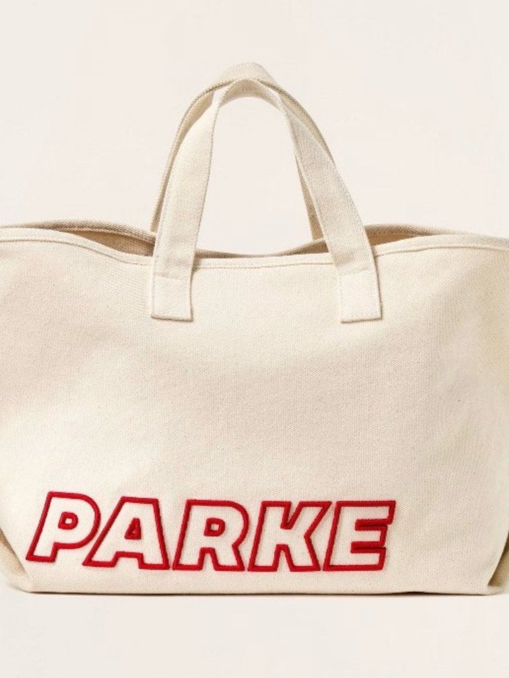 PARKE LARGE x Target Canvas Tote NWT!